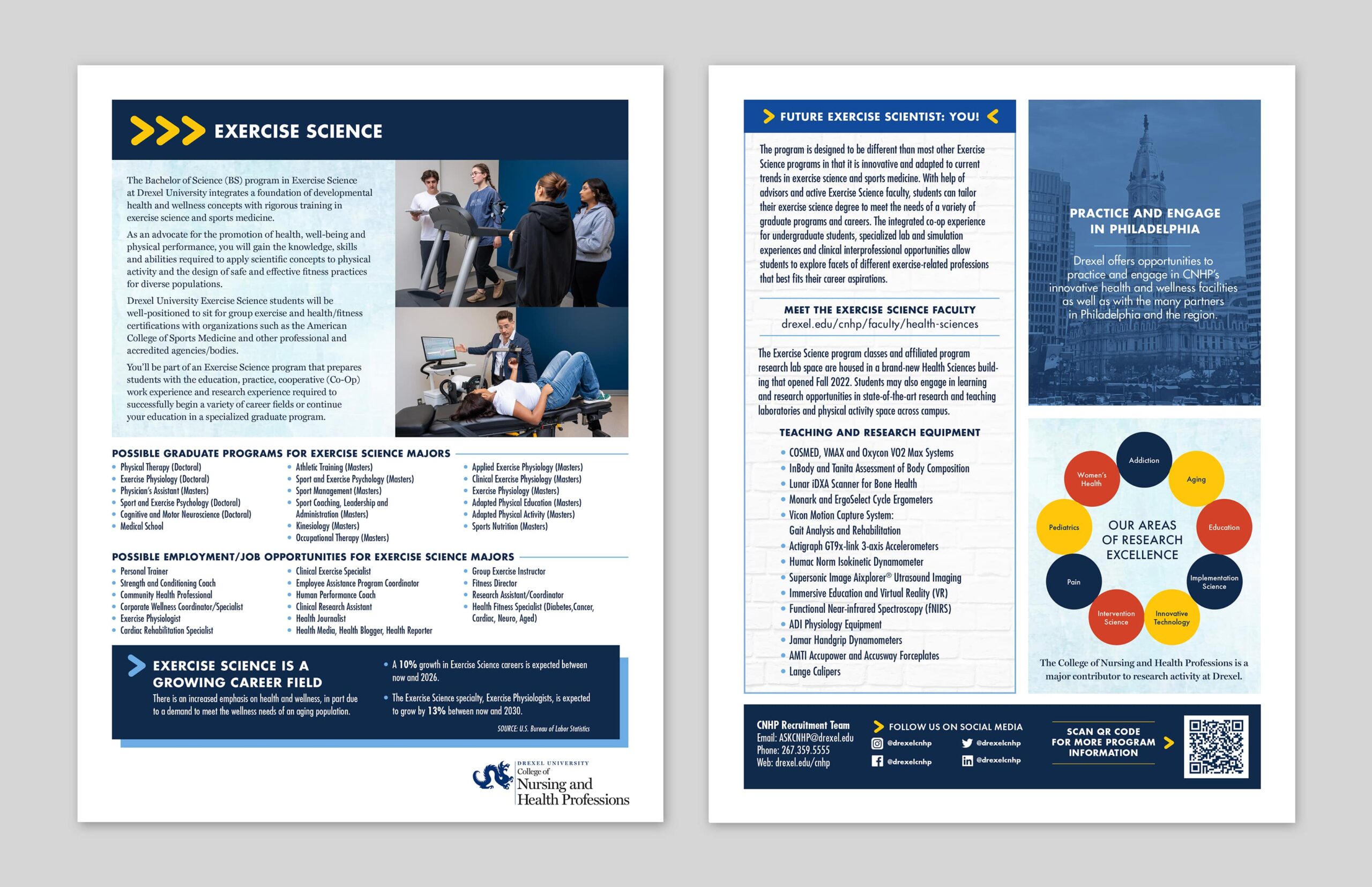 Exercise Science infosheet